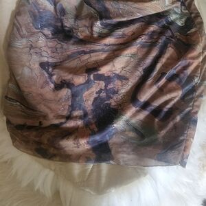 Chic Abstract Skirt